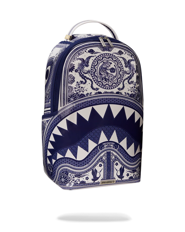 SPRAYGROUND PORCELAIN TIGER PHOENIX SHARK BACKPACK